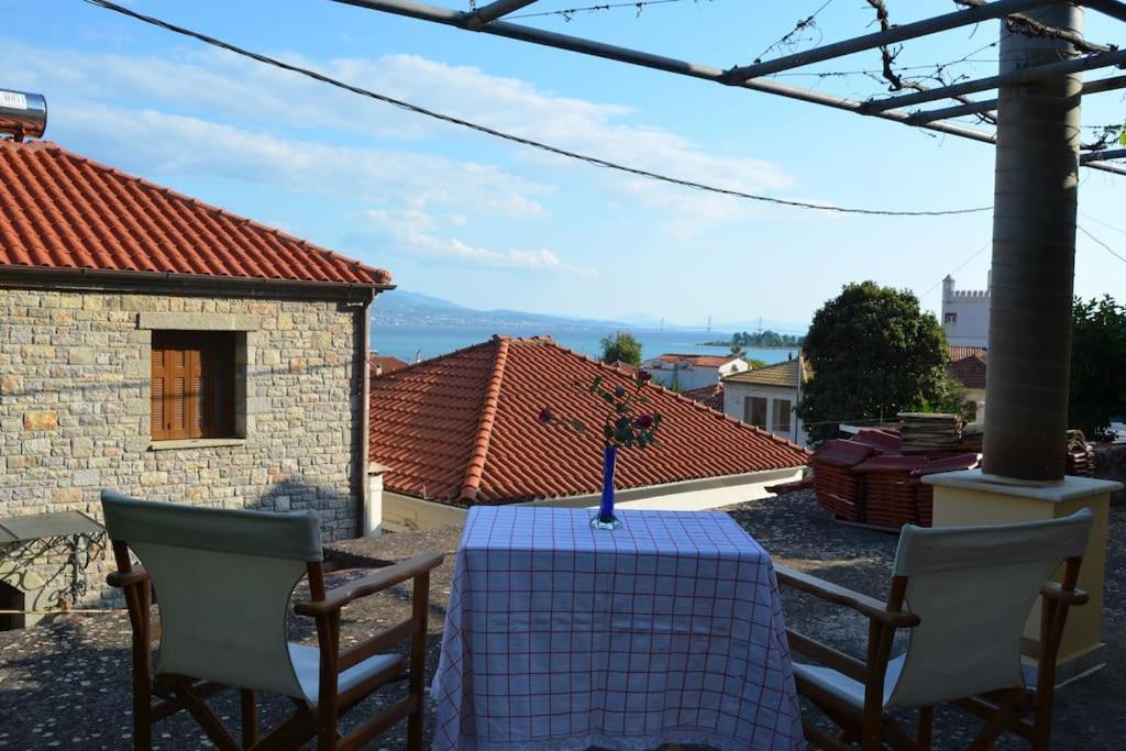 Nafpaktos Castle Studio Exteriör bild